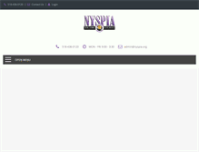 Tablet Screenshot of nyspia.org
